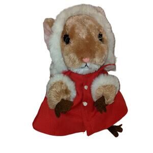 Vintage 1981 9" Dakin Merry Mouse Priscilla Hillman Plush Stuffed Animal Korea